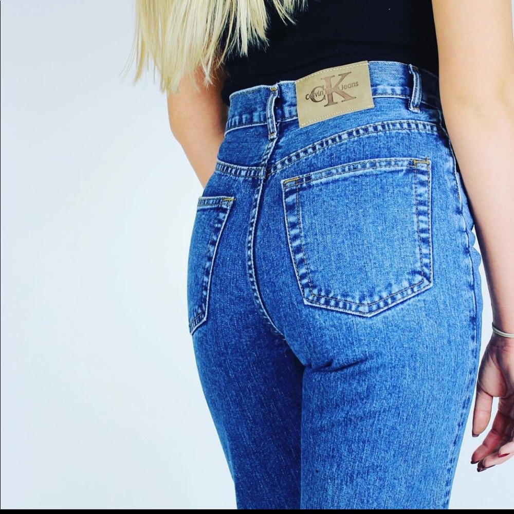 Vintage union made Calvin Klein 90’s mom jeans